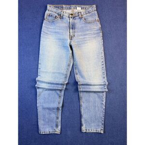 Jordache Womens Light Wash Straight Leg Jeans 100% Cotton Y2K Denim